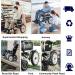 Wheelchair Front Wheel Solid Wheelchair Front Wheels Professional Wheelchair Wheel Replacement Rubber Wheelchair Tyre Used for Rollators Walk 1 Pair - Buy Online on SooperMarket.com