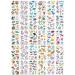 350+ Glow In The Dark Temporary Tattoos for Kids - Waterproof Luminous Fake Tattoo Sticker Assortment with Dinosaur, Unicorn, Mermaid, Space, Sea Animals - Boys and Girls - Buy Online on SooperMarket.com