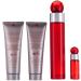 Perry Ellis 360 Red 4 Piece Gift Set (3.4oz/100ml Eau de Toilette 3oz Shower Gel 3oz After Shave Balm 0.25oz Eau de toilette Spray) - Buy Online on SooperMarket.com