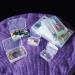 Goodma 24-Piece Rectangular Mini Clear Plastic Storage Box Set for Small Items and Crafts - Buy Online on SooperMarket.com