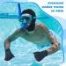 3mm Neoprene Wetsuit Hood and Gloves Set for Diving and Water Sports - Black - Buy Online on SooperMarket.com