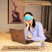 ZENYA Cooling Eye Mask - Reusable Hot Cold Therapy Gel for Puffy Eyes, Hayfever Relief, Migraine, Sinus Pain - Blue - Buy Online on SooperMarket.com