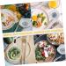 MAGICLULU 1pc Sauce Dish Vegetable Plate Ceramic Dipping Dish Pastry Plate Dipping Sauce Bowl Sauce Bowls Condiment Bowls Candy Plate Spice Dish Seasoning Dish Ceramics Household Spices 11X8X2CM Blue - Buy Online on SooperMarket.com