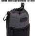 USA GEAR FlexARMOR-X Large Lens Case Pouch - Deluxe Neoprene Protection - Fits 70-300mm Lens - Carabiner Clip, Zippered Pocket - Black/Gray - Buy Online on SooperMarket.com