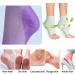 JAGELY Moisturizing Heel Socks - 7 Pairs Spa Gel Socks for Cracked Heels | Repair Dry Skin for Men & Women - Buy Online on SooperMarket.com