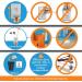 ThunderEase Cat Calming Pheromone Diffuser Kit | Powered by FELIWAY | Reduce Scratching, Urine Spraying, Marking, and Anxiety - 30 Day Supply - Buy Online on SooperMarket.com