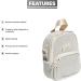adidas Women's Airmesh Mini Backpack - Alumina Beige | One Size - Buy Online on SooperMarket.com