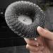Pot Brush Scrubber Flexible Stainless Steel Pot Scourer with Hanger | Pots Cleaning Supplies for Non-Stick Pans Iron Pots Bowl Dishwashing Sink Puchen - Buy Online on SooperMarket.com
