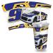 Rico Industries NASCAR Chase Elliott Racing 16oz Clear Tumbler W/Straw, Officially Licensed for NASCAR Fans