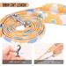 Lukovee Cat Harness and Leash for Walking - Adjustable Escape Proof Vest with Reflective Strips - Lightweight Step-in Jacket for Cats - XXS - Orange - Buy Online on SooperMarket.com