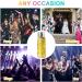 URAQT Body Glitter Gel Set - Holographic Mermaid Sequins & Chunky Cosmetic Glitter for Face, Body, Hair & Nails - Sparkling Festival Party Lotion - White, Silver & Gold - 3Pcs - Buy Online on SooperMarket.com