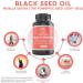 Health Logics - 100 Black Seed Oil Soft Gels - Cold Pressed for Max Potency - 100% Natural - GMO and Gluten Free - Buy Online on SooperMarket.com