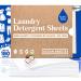 Laundry Detergent Sheets Eco Laundry Detergent Strips Portable for Travel and Saving Home Space Laundry Sheets Ocean Breeze Scent- 180 Loads Ocean-180 loads-old