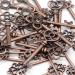 30PCS Assorted Antique Skeleton Keys - Vintage Steampunk Classic Collection in Copper - Buy Online on SooperMarket.com