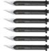 Excel Blades #65 Pen Knife Replacement Blades - Set of 6, Made in USA | Compatible with K47 Hobby Knife for Cutting, Scoring, Trimming - Buy Online on SooperMarket.com