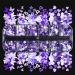 Nails compatible with Machine for Acrylic 12 Grid Long Box Mixed Purple Nail Enhancement Sequins Ornaments Butterfly Small Plums Sequins Candle Glitter 1 count (Pack of 1) Purple - Buy Online on SooperMarket.com