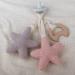 Cute Baby Pacifier Hanging Decorations - Durable Star-Shaped Holder with 13cm Cotton Lanyard for Babies - International Shipping Available - Buy Online on SooperMarket.com