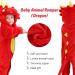 COOKY.D Unisex Winter Hooded Romper Jumpsuit | Dragon Design | 12-18 Months - Buy Online on SooperMarket.com