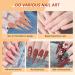 Saviland Poly Gel Nail Kit - 7 Glitter Colors with Slip Solution | Halloween Nail Art Builder Kit for Manicure Beginners | DIY Red Gold Poly Gel Nail Extension Set - Buy Online on SooperMarket.com