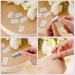 Buy 100 Pieces Self Adhesive Lash Strips & Eyelash Glue - Perfect for False Lashes & Makeup Extensions - International Shipping Available - Buy Online on SooperMarket.com