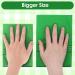 Gjinxi 5-Piece Korean Peeling Gloves - Exfoliating Medium Green Gloves for Deep Clean and Dead Skin Removal - Buy Online on SooperMarket.com