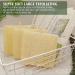 Natural Shower Loofah Sponge - Bath Exfoliating Body Scrubber - Soft & Easy Foaming Spa Lufa Sponges (2 Pack) - Buy Online on SooperMarket.com