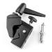PHOCUS Multi-Function Super Clamp with Standard Stud for Photography Studio Video Camera Lighting
