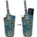 Yoga Mat Bag | Adjustable Shoulder Strap | Large Size Pocket | Zipper Pocket | Fixed Buckle | Blue Flower Pattern - Buy Online on SooperMarket.com