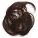 1pc Wig Air Bangs Ladies Tops Curly Human Hair Wig Tops for Women Bangs Hair Clip Human Hair Topper Curly Wigs Hair Hair Extensions Clip-on Woman High Temperature Wire Edge