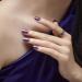 Buy KISS imPRESS No Glue Mani Press-On Nails - Dark Purple Squoval Shape - 30 Nails Included - Perfect for Easy Home Manicure - Buy Online on SooperMarket.com