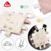 Fehn Cracker Towel Lama - Rustling & Squeaky Hanging Toy for Babies 0+ Months | Crinkle Animal Rattle with Fastening Ring - Buy Online on SooperMarket.com