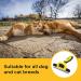 Thunderpaws Professional De-Shedding Tool for Dogs and Cats - Small to Large Breeds - Short or Long Hair - Yellow - Buy Online on SooperMarket.com