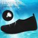 ANLUKE Women's Men's Water Shoes: Barefoot Quick-Dry Aqua Socks for Beach Swim Surf - Size 8.5-9.5 Women/7.5-8 Men - Abldblack - Buy Online on SooperMarket.com