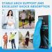 3ANGNI Plantar Fasciitis Insoles for Men & Women - Arch Support Orthotics for Foot Pain Relief Flat Feet & High Arch Heavy Duty Support for All-Day Comfort (XS Sizes 3-4.5 Men / 5-6.5 Women - Buy Online on SooperMarket.com