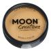Moon Creations Pro Face & Body Makeup | Golden Sand | 36g | Professional Colour Paint Cake Pots for Face Painting | Face Paint For Kids Adults Fancy Dress Festivals Halloween