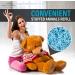 Jade Active Bean Bag Filler Foam - 5 Pound Premium Shredded Memory Foam - Easy Pillow Stuffing Foam for Dog Bed or Couch Cushion - Very Soft and Great for Stuffing - Buy Online on SooperMarket.com