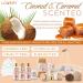 Birthday Spa Gift Basket for Women | 13pc Coconut Caramel Self Care Set - Bubble Bath Lotion Bath Bomb & More - Buy Online on SooperMarket.com