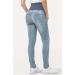 PACBREEZE Women's Maternity Jeans XL - Light Blue High Waist Denim Skinny Pants - Buy Online on SooperMarket.com