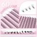 Parriparri 20D-0.07C 200Pcs Cluster False Eyelashes Extension | DIY At Home C Curl Russian Lashes | Individual 8-16MM Mix - Buy Online on SooperMarket.com