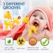 Baby Teething Toys - 5-Pack Silicone Teethers | BPA-Free, Freezer Safe | Soothe Infant Gums | Perfect Baby Gift - Buy Online on SooperMarket.com
