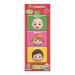 3 x 175ml Stackable Educational Bubble Bath Bottles