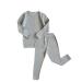 DreamBuy 20 Colours Ribbed Pyjama/Tracksuit/Loungewear Unisex Boys And Girls Pyjamas Baby Clothes Pyjamas For Women And Mens Pyjamas 7-8 Years Dove Grey