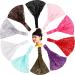 10 Pieces Lace Elastic Headwrap Lace Elastic Headbands Boho Bandana Bohemian Headband Hair Accessories for Women Girls, 10 Colors