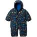 Columbia Kids Reversible Bunting Snowsuit Romper 18-24 Months - Collegiate Navy/Bright Indigo/Dark Mountain - Buy Online on SooperMarket.com