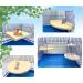 3PCS Hamster Wooden Platform Perch Stand Natural Bird Budgie Toys and Accessories Parrot Cage Perch for Chinchilla Mouse Rat Dwarf Hamster Small Animals - Box Packaging - Buy Online on SooperMarket.com