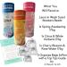 Lenor in Wash Scent Boosters Beads Spring Awakening Citrus White Verbena & Cherry Blossom Rose Water 176g bundled with 5xOrganza Bags & Top Tips - Buy Online on SooperMarket.com