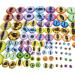 Julie Wang Glass Dragon Eye Cabochons - 180PCS Assorted Sizes for Doll Making & Jewelry Settings - Buy Online on SooperMarket.com