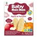 Baby Mum-Mum Rice Rusks Apple & Pumpkin 24 Pieces (Pack of 6) - Gluten-Free, Allergen-Free, Non-GMO Rice Teether Cookie - Buy Online on SooperMarket.com