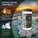 Dead Sea Collection Muscle Recovery Bath Salts for Men - Soothing Amber Wood Mineral Salt Soak - 34.2 OZ for Healing and Relaxation - Buy Online on SooperMarket.com