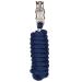 Merauno Lead Rope for Horse - Tie Rope in Various Stylish Designs Lead Rope Pony Donkey Goat with Panic Hook Black Blue Rose Gold Beige (Navy Blue Panic Hook)